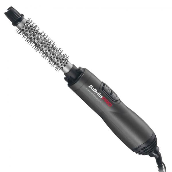 BaByliss BAB2675TTE messa in piega Spazzola ad aria calda Caldo Nero, Acciaio inossidabile 700 W 2,7 m