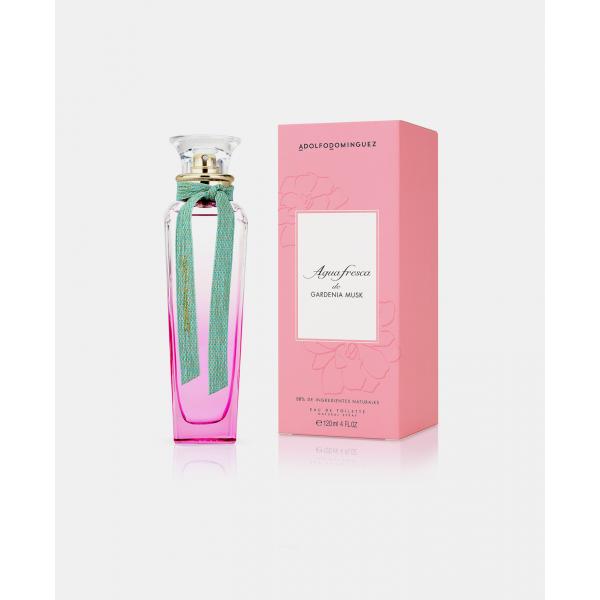 Adolfo Dominguez Agua Fresca Gardenia Musk Eau De Toilette Spray 120ml