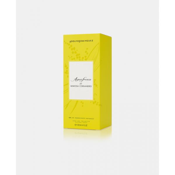 Adolfo Dominguez Agua Fresca Mimosa Coriander Eau De Toilette Spray 120ml