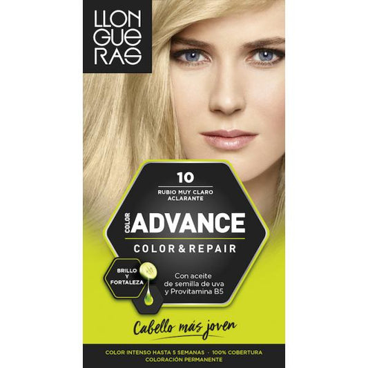 Llongueras Color Advance Hair Colour 10 Very Light Blonde