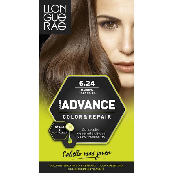 Llongueras Color Advance Hair Colour 6,24 Macadamia Brown