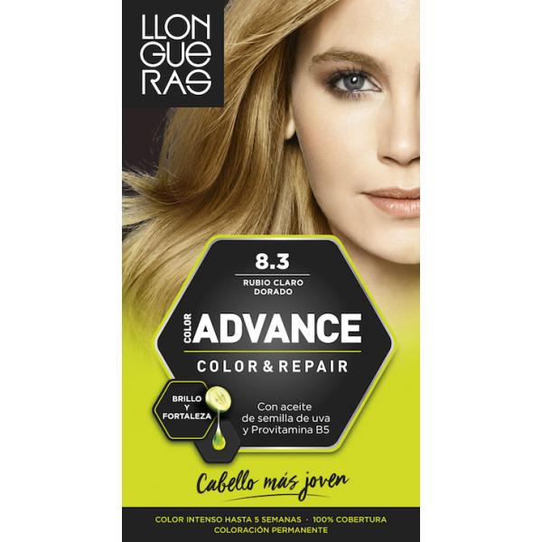 Llongueras Color Advance Hair Colour 8,3 Golden Light Blond