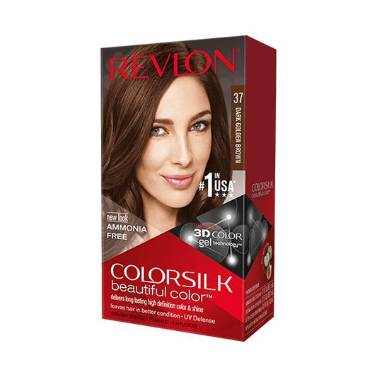 Revlon Colorsilk Sans Ammoniaque 37 Châtain Doré Foncé 