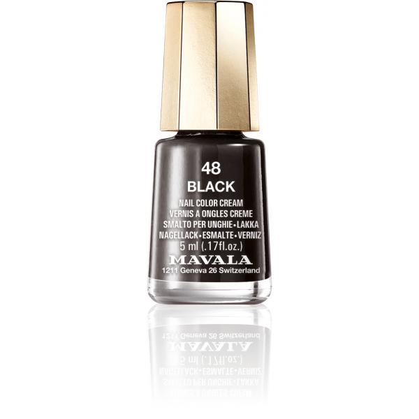 Mavala Nail Polish 48 Black 5ml