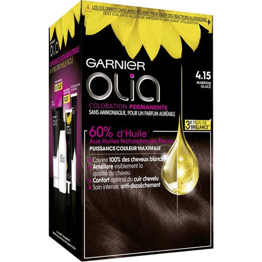 Garnier Olia Permanent Coloring 4,15 Chocolate