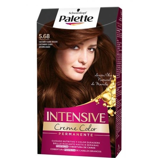 Schwarzkopf Palette Intensive Creme Color Tint 5.68 Light Reddish Brown 