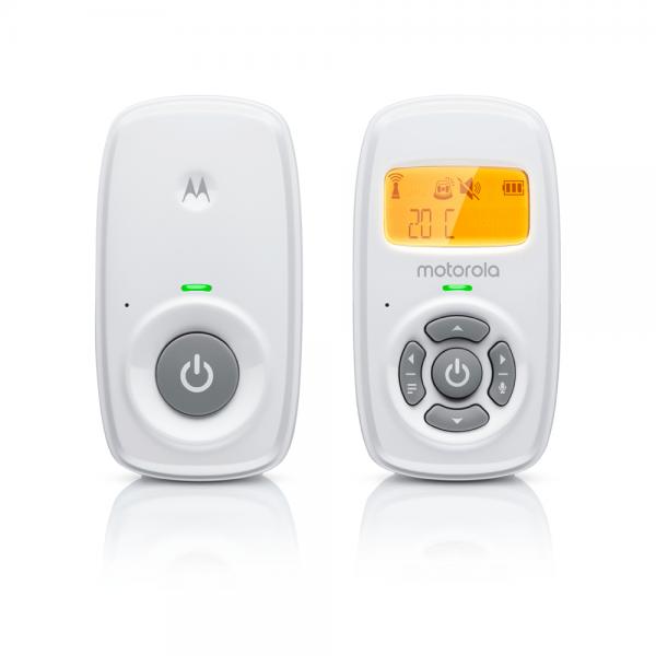 Motorola AM24 Babyfono DECT Bianco (Motorola AM24 DECT babytelefon Hvid)