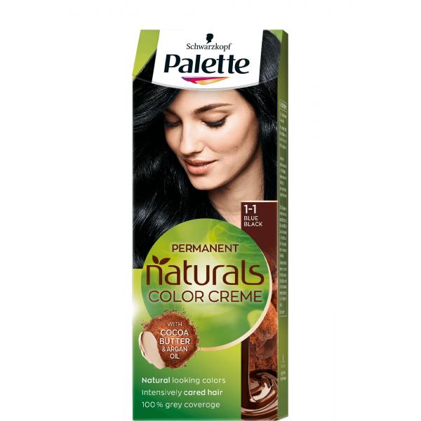 Schwarzkopf Palette Naturals Color Creme 1.1 Bluish Black