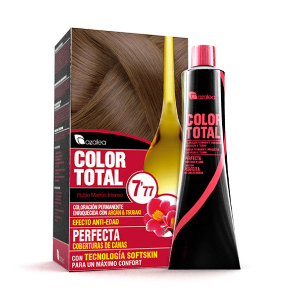 Azalea Color Total 7,77 Blond Hair Intense Brown