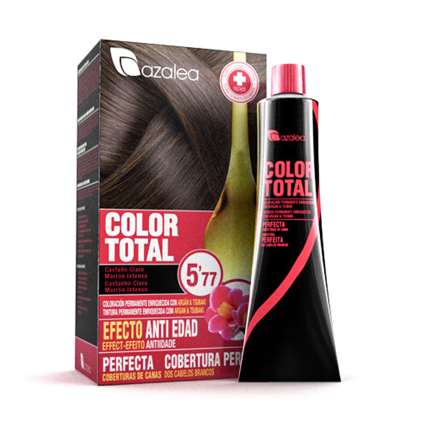 Azalea Color Total 5,77 Light Brown Hair Intense Brown