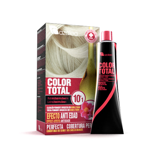 Tintura Permanente Antietà Azalea Color Total Biondo Platino Cenere Biondo Platino N 10,1-Rubio Platino Ceniza (1 Unità)