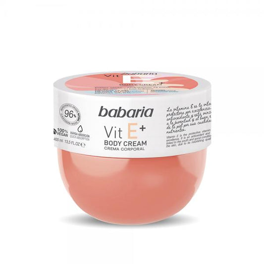 Babaria Vitamin E Body Cream 400ml 