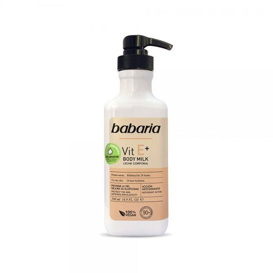Babaria Vitamin E Body Milk 500ml 