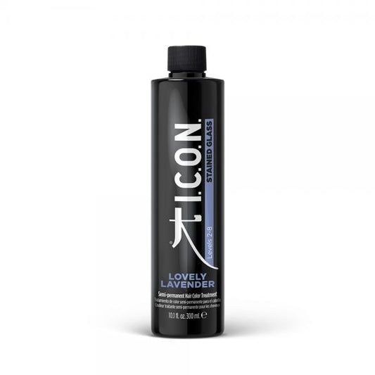 Icon Stained Glass Semi Permanent Hair Color Lovely Lavender 300ml