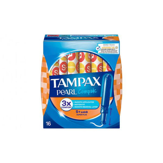 Tampax Pearl Compak Super Plus Buffer 18 Units
