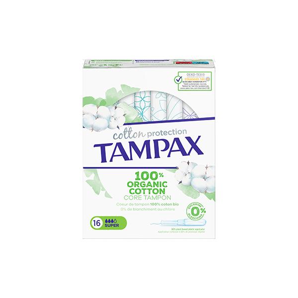 Tampax Organic Super Tampon 16 Units