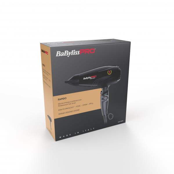 BaBylissPRO RAPIDO DRYER 2200 W Nero