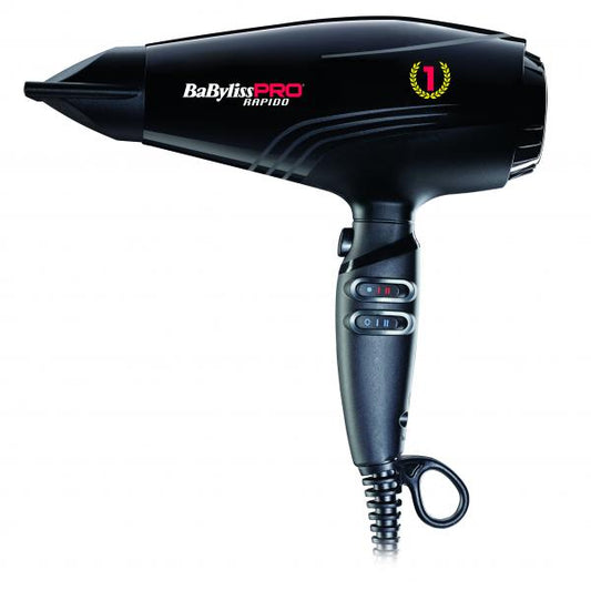 BaBylissPRO RAPIDO DRYER 2200 W Nero