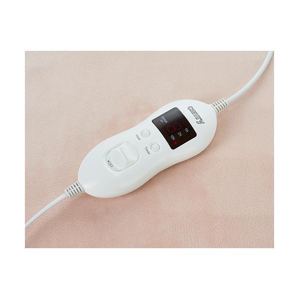 Camry Premium CR 7423 coperta/cuscino elettrico Coperta elettrica 60 W Rosa Tessuto felpato, Poliestere