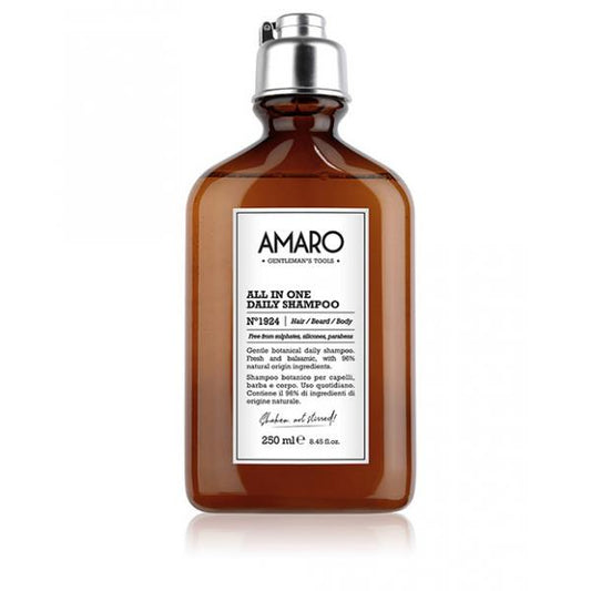 Farmavita Amaro All In One Daily Shampoo N1924 Hair-Beard-Body 250ml