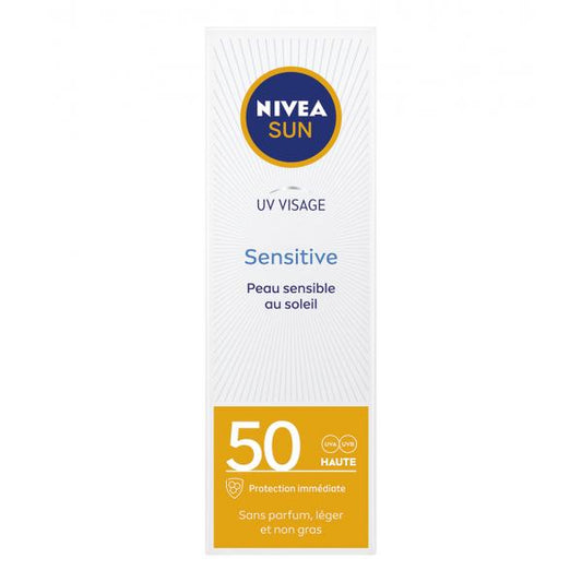 Nivea Sun Facial Sensitive Spf50 50ml
