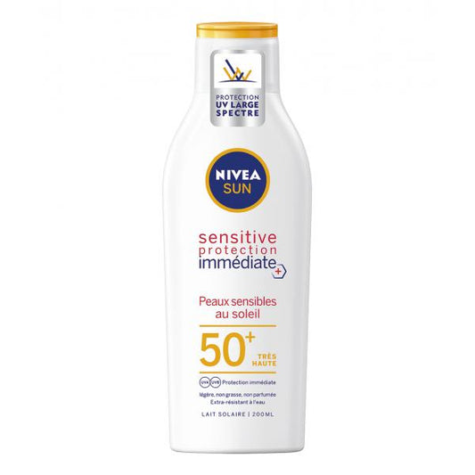 Nivea Sun Sensitive Spf50+ Milk 200ml