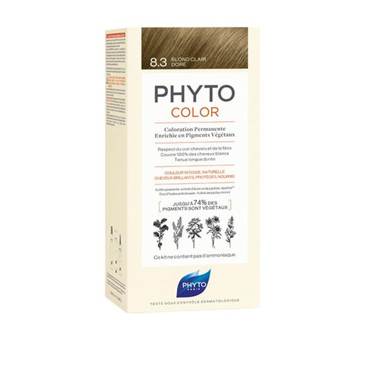 Phyto Hair Colour By Phytocolor 8.3 Light Golden Blonde 180g