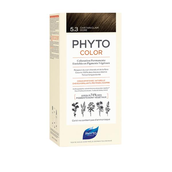 Phyto Hair Colour By Phytocolor 5.3 Light Golden Brown 180g