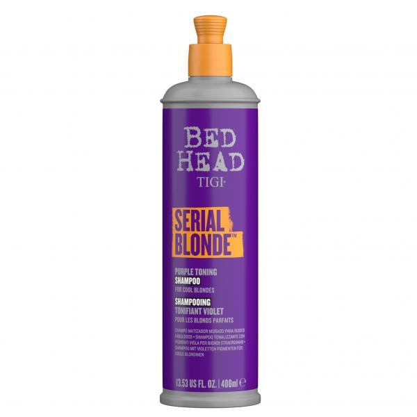 Tigi Bed Head Serial Blonde Purple Toning Shampoo 400ml 