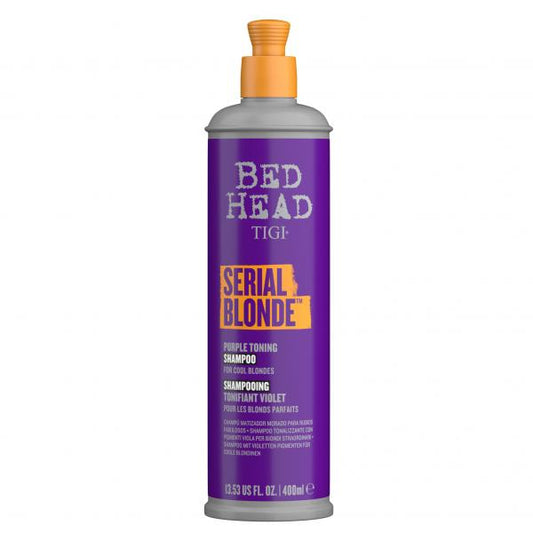 Tigi Bed Head Serial Blonde Purple Toning Shampoo 400ml 