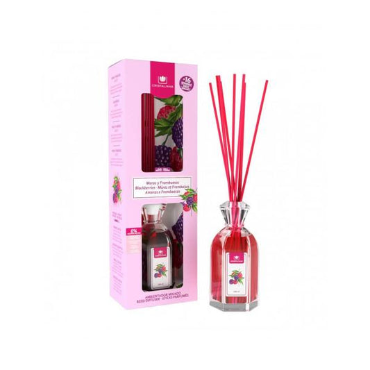 Cristalinas Mikado Ambientador 0 Moras y Frambuesas 180ml
