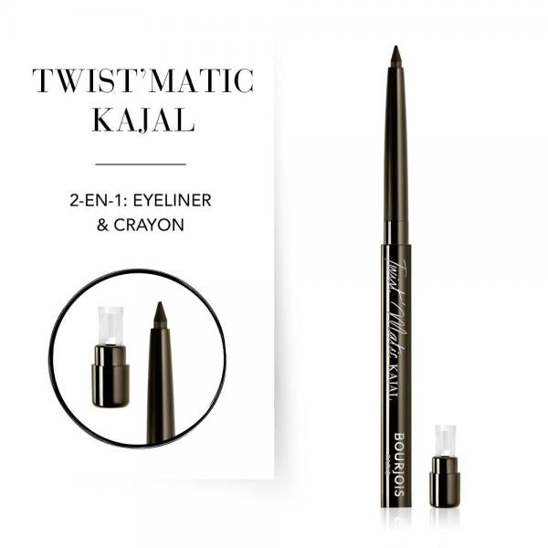 Bourjois Twist Matic Kajal 02 Brown Woud