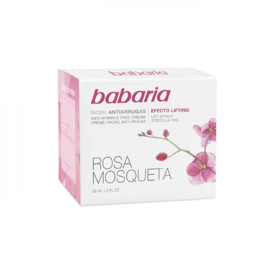 Babaria Face Cream Anti Wrinkle Rose hip Oil 50ml 
