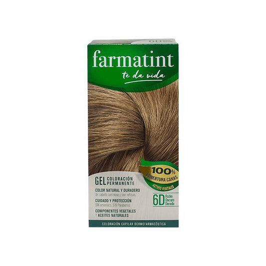 Farmatint Permanent Color Gel 6D Dark Golden Blond 150ml
