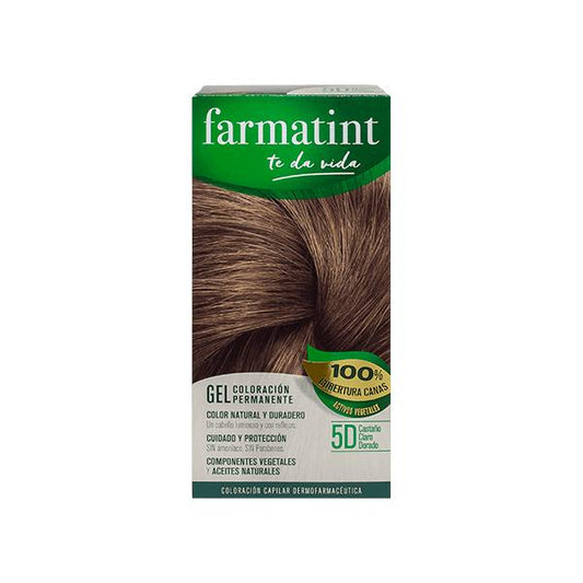 Farmatint Permanent Color Gel 5D Light Golden Brown 150ml