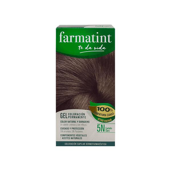 Farmatint Permanent Color Gel 5N Light Brown 150ml
