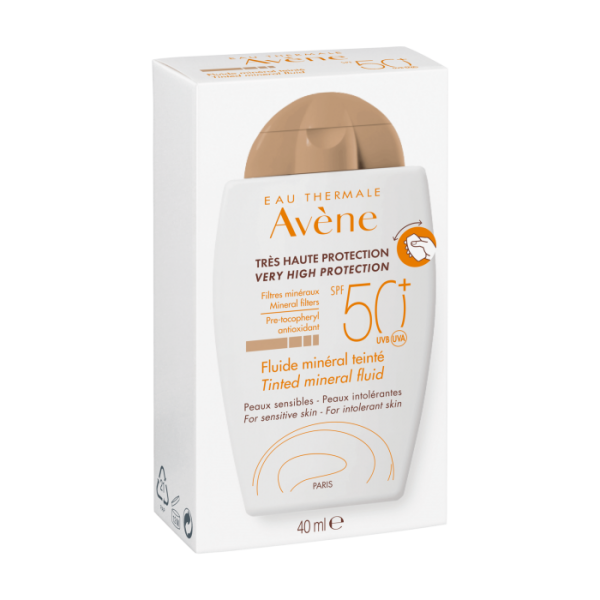 Avene Fluid Mineral Teinted Spf50+ 40ml