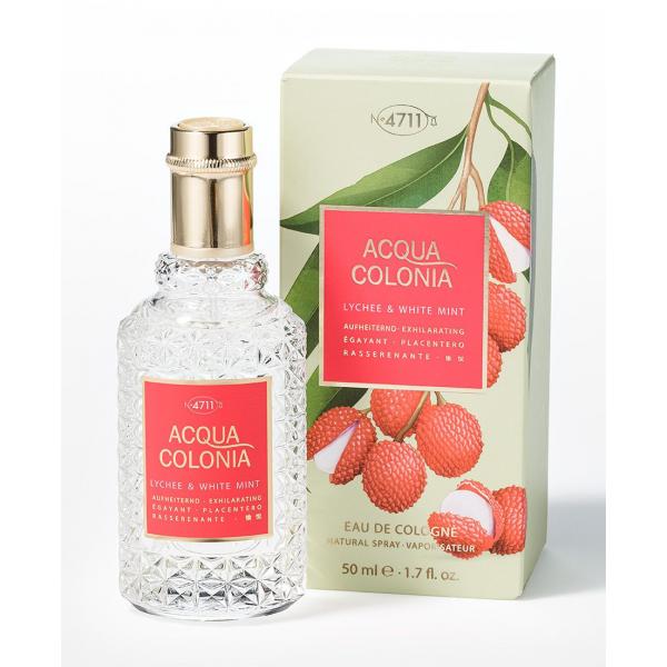 4711 Acqua Colonia Lychee & White Mint Eau De Cologne Spray 50ml