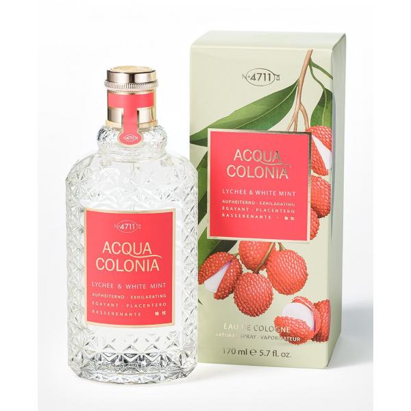 4711 Acqua Colonia Lychee &amp; White Mint Eau De Cologne Spray 170ml