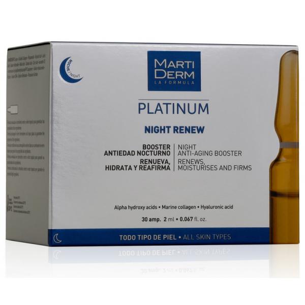 Martiderm Platinum Night Renew 30x2ml Ampoules