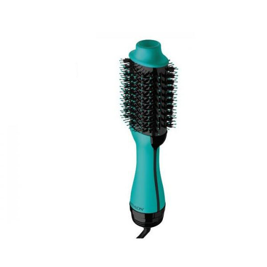 Revlon RVDR5222TE messa in piega Spazzola ad aria calda Caldo Nero, Colore foglia di tè