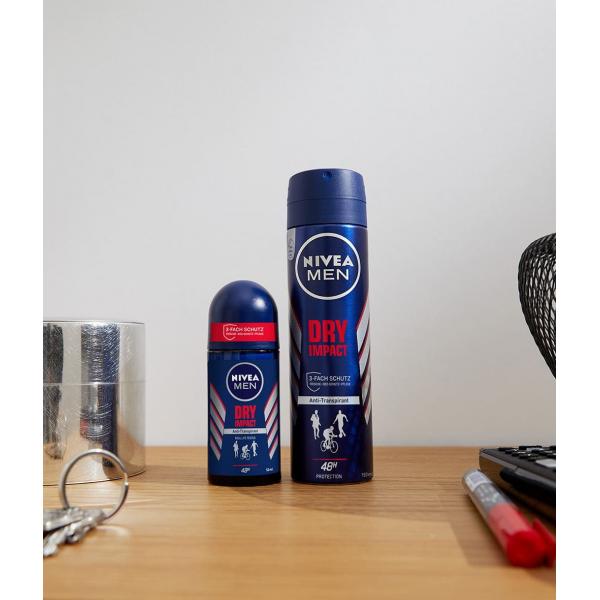 Nivea Dry Impact Anti-perspirant Deodorant Roll On 50ml