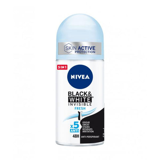 Nivea For Black And White Roll On Fresh 50ml