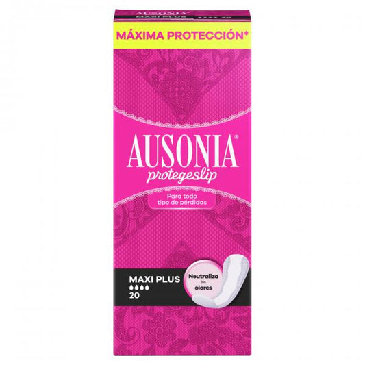 Ausonia Protegeslip Maxiplus Pantyliners 20 Units