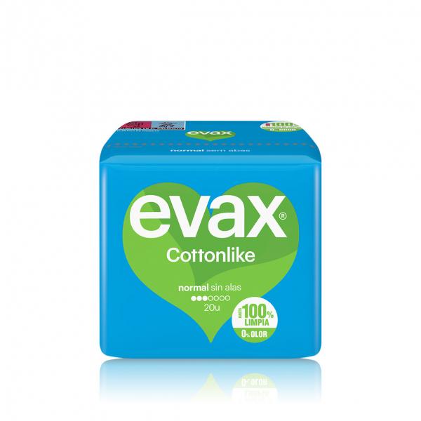 Evax Cottonlike Normal Sanitary Towels 20 Units