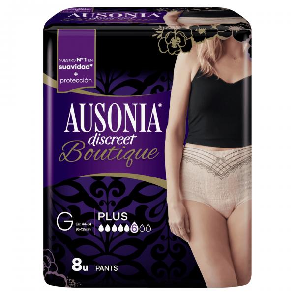 Ausonia Discreet Boutique Braguitas-Pants 8 Units