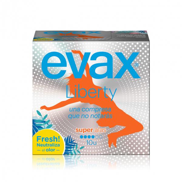 Evax Liberty Super With Wings Sanitary Towels 9+1 Units