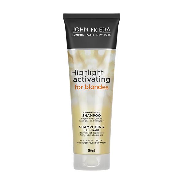John Frieda Sheer Blonde Highlight Activating Brightening Shampoo Lighter Blondes 250ml
