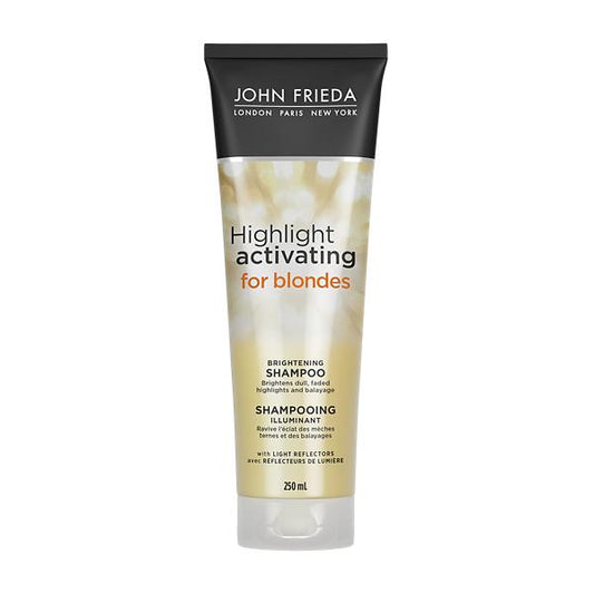 John Frieda Sheer Blonde Highlight Activating Brightening Shampoo Lighter Blondes 250ml