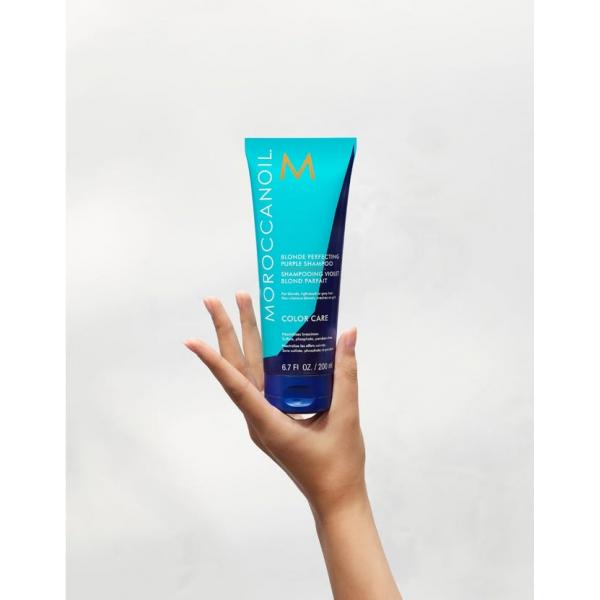 Moroccanoil Blonde Perfecting Purple Shampoo 200ml